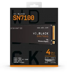 WD BLACK SN7100 4TB / Interný SSD disk (WDBELG0040BBK-WRSN)