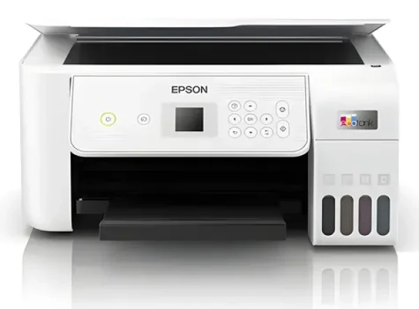 Epson EcoTank ET-2876 biela / Atramentová multifunkcia / A4 / 10 ppm / 5760×1440 dpi / tlač skenovanie kop. (C11CJ66423)