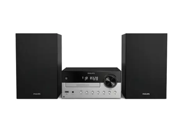 Philips TAM4205M2 čierna/strieborná / Mikrosystém / Bluetooth 5.4 / USB / 80 W RMS (100002202174)