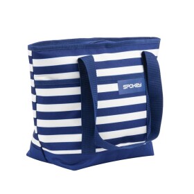 Spokey ACAPULCO Termotaška, 12 l, modré pruhy