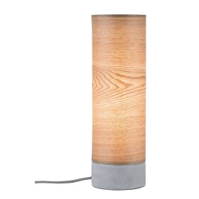 Paulmann Neordic Skadi 79664 stolná lampa LED E14 20 W drevo, betónovo sivá; 79664
