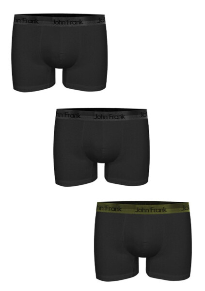 Pánske boxerky John Frank JF3BPB03 3PACK L Dle obrázku
