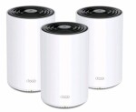 TP-LINK Deco E4 (3-pack) / WiFi systém MESH AC1200 / Dual-band / 2.4GHz - 300Mbps / 5GHz - 867Mbps / 2x LAN (Deco E4(3-pack))