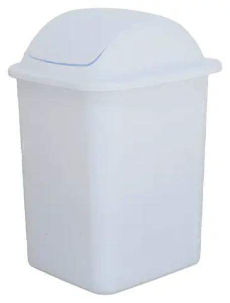 Belli e Forti FLIP výklopný odpadkový kôš 18 l biela / plast / 39 x 29 x 32 cm