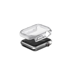 UNIQ Garde Hybrid ochranné puzdro pre Apple Watch 42mm číra (8886463691571)