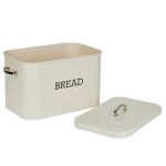 Kitchen Craft Kovový box na pečivo Bread Cream