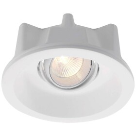 Deko Light Einbauring 150 GU5.3 110503 krúžok pre stropnú montáž LED , halogénová žiarovka GU5.3, MR 16 50 W biela; 110503