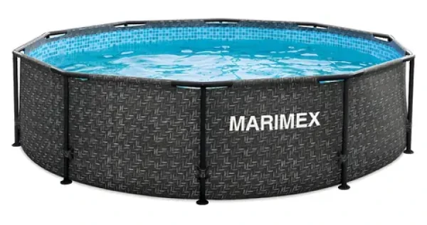 Marimex Bazén Florida 3,05x0,76 m RATAN / Bez filtrácie / Objem 4,5 m3 / Kruhový / Kovová konštrukcia (10340234)
