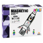 Mamido Magnetická stavebnica Vesmírna raketa 26 dielikov