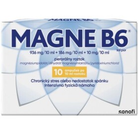 Magne-B6 sol.por. sol.por.10 x 10 ml