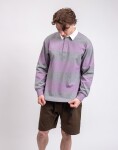 Gramicci Langdon Rugby Shirt HEATHER/PURPLE L