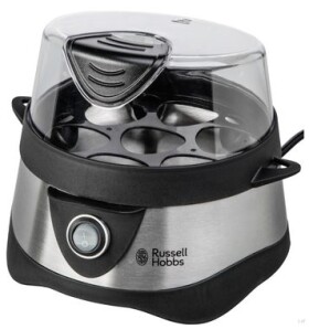 Russell Hobbs Stylo 14048-56 čierna / Varič vajec / 365 W / až 7 vajec / nerez (14048-56)