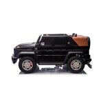 Mamido Elektrické autíčko Mercedes Benz MAYBACH G650 Strong MP4 čierne