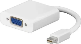 MicroConnect Adapter mini DisplayPort (M) - VGA (F) biela (MDPVGA2)