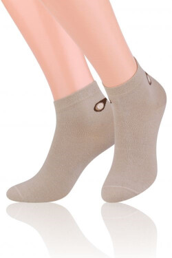 Pánské ponožky model 7831425 beige Steven Barva: Béžová, Velikost: