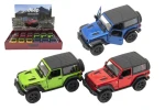 TEDDIES Auto Kinsmart Jeep Wrangler 2018 pevná strecha