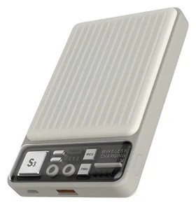 Devia Extreme Speed Series Ivory / Powerbanka / Magnetická bezdrôtová / 10000 mAh / 22.5W (6938595383007)