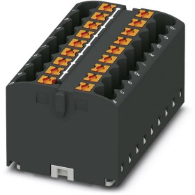 Phoenix Contact 3273322 blok rozvádzača 46.5 mm pružinová svorka čierna 8 ks; 3273322