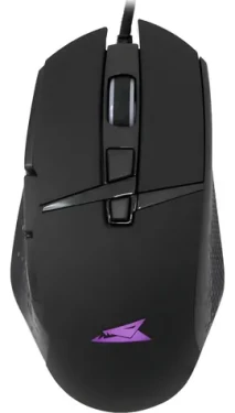 Baracuda RAPTOR čierna / Herná myš / Optický senzor / 8 tlačidiel / 6400 DPI / LED / USB (RAPTOR)