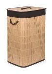 G21 Kôš na bielizeň ratanový design hnedá / Kôš na bielizeň / 72 l (KPG21RAT0NB)