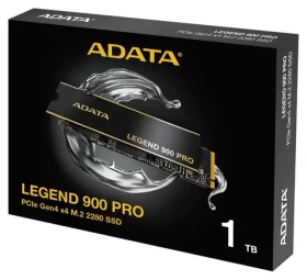 ADATA Legend 900 PRE 1TB / SSD / M.2 2280 / PCIe Gen4 / čítanie: 7400 MB/s / zápis: 6000 MB/s / Heatsink / 5R (SLEG-900P-1TCS)
