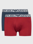 Pánske boxerky 2PACK 111769 3F720 15876 tm. modro-vínové Emporio Armani