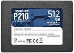 Patriot P210 512GB / SSD / 2.5 / IOPS: 50K 50K / SATA III (P210S512G25)