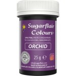 Gélová farba orchid 25 g - Sugarflair - Sugarflair