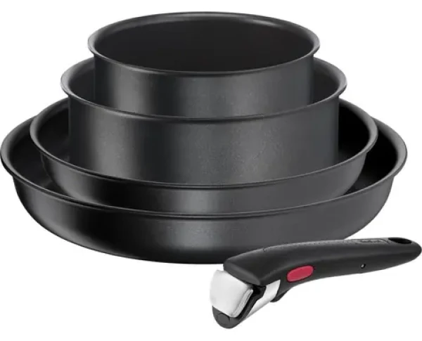TEFAL Ingenio Daily Chef L7629102 čierna / Sada riadu / 5 kusov / hliník (L7629102)
