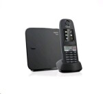 Gigaset E630 čierna / DECT / bezdrôtový telefón / CLIP / GAP (S30852-H2503-R601)