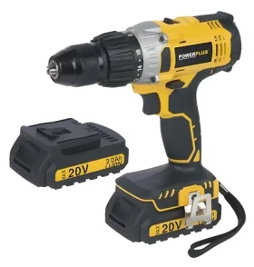 PowerPlus POWX00445 / Aku príklepová vŕtačka / 20V (POWX00445)