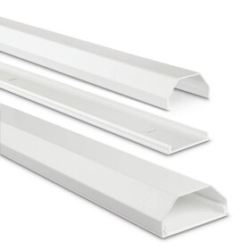 Hama 00220989 káblová lišta (d x š) 1.1 m x 50 mm 1 ks biela; 00220989