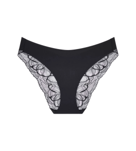 Dámske body Make-Up Illusion Lace Highleg Tai - BLACK - black 0004 - TRIUMPH BLACK 40