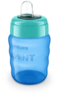 Philips Avent SCF553/05 modrá / Detský hrnček s náustkom / 260 ml / 9m + (SCF553/05)
