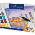 Faber-Castell Akvarelové farby - plastová paleta 36 ks (169736)