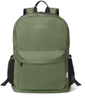 Dicota BASE XX B2 15.6" olivovo zelená / Batoh na notebook / až 15,6" / 20 l / polyester (D31965)