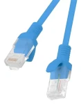 Lanberg CAT6 2 m modrý / Patch kábel / UTP / RJ45-RJ45 / Fluke Passed (PCU6-10CC-0200-B)