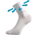 VOXX Mission Medicine Ponožky VoXX biele 1 pár 39-42 101577