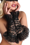 LivCo Corsetti Fashion Rukavice Rukavice Model 13 Black S/L