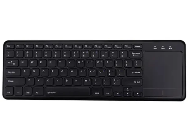 Tracer Smart RF 2.4GHz čierna / bezdrôtová klávesnica s touchpadom / nízky profil kláves / 2x AA batérie (TRAKLA46367)