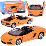 Mamido Kovový model auta Lamborghini Aventador Roadster 1:32 interaktívny ZA5053