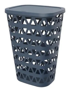 Curver Oceana tmavo modrá / Kôš na bielizeň s vekom / 55 l (271181)