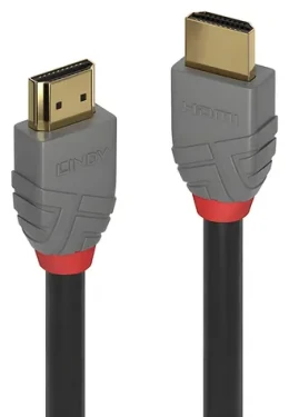 Lindy Anthra Line čierna / HDMI kábel / 5 m / High Speed / HDMI 2.0 / Ethernet (36965)
