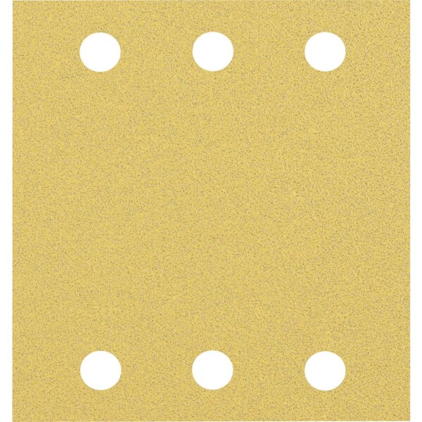 Bosch Accessories 2608901656 Brusný papier pre oscilačný brusku Zrnitosť 80 (d x š) 107 mm x 115 mm 50 ks; 2608901656