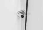 CERANO - Sprchová zástena Walk-in Medin L/P - 8 mm - chróm, transparentné sklo - 170x195 - dvojdielna posuvná CER-478003