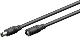 MicroConnect napájací kábel DC- DC MF 10m čierna (MC-DC552510)