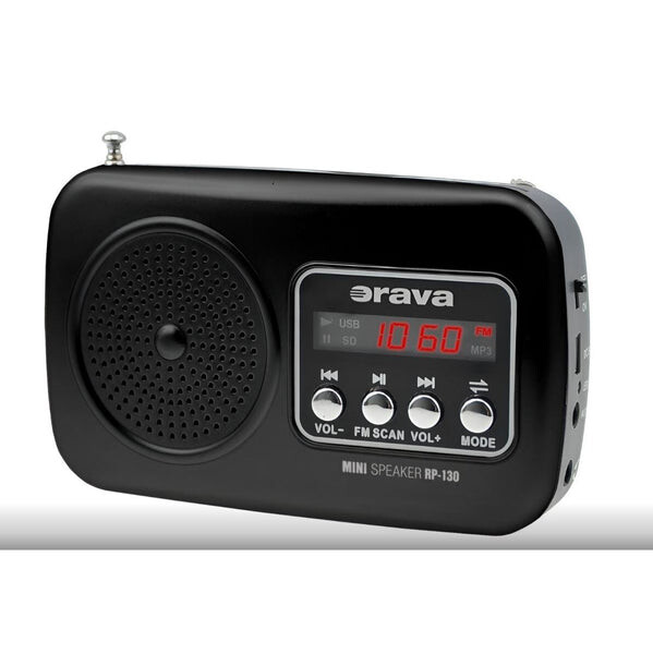 Orava RP-130 / Prenosný rádio prijímač / SD / USB / AUX (RP-130 B)