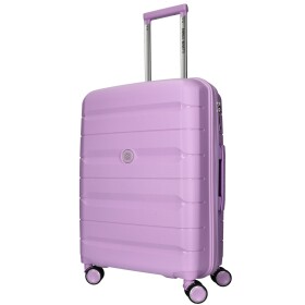 Veľký škrupinový kufor na kolieskach Enrico Benetti Montréal L Lilac