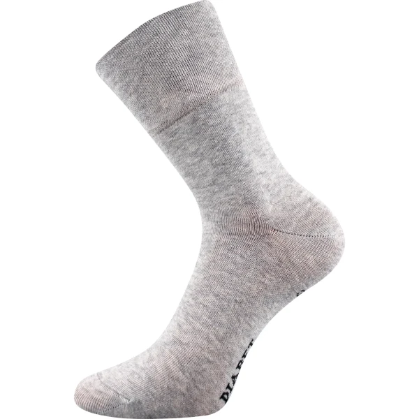 LONKA ponožky Diagram grey melé 3 páry 35-38 115454