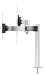 Durable PRO s priechodkou strieborná / Držiak monitora a tabletu / VESA 75-100 mm / 21-34 "do 8 kg / tabliet 7-13" (508823)